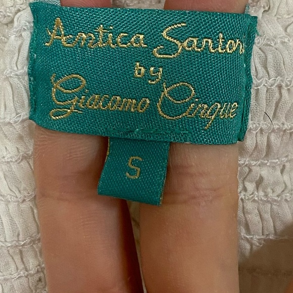 antica sartoria by giacomo cinque beaded beachy dress Small - Picture 7 of 7